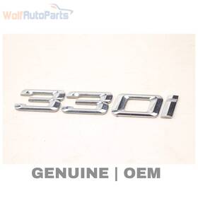 51147423787 Bmw 2016-2018 330i 2.0l - Trunk Emblem / Badge 7423787