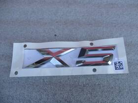 51147424395 Bmw X5 19-24 Rear Liftgate Chrome Emblem New Oem