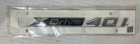 51147436013 Bmw Chrome X-drive 40 I Emblem New Oem