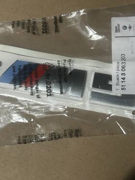 51148063203 Bmw M5 Emblem Part Number Genuine Oem New