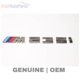 51148075984 Bmw 2020-2023 M235i Xdrive Gran Coupe 2.0l - Rear Trunk Emblem / Badge