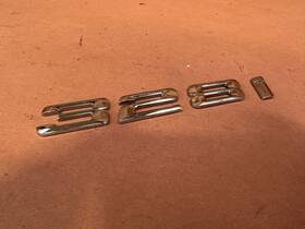 51148170187 Bmw E36 328i Trunk Lid Chrome 328 Emblem Badge Logo Oem 122k Miles
