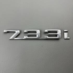 733i Bmw E23 1982-1984 7 Series Rear Trunk Deck Lid Emblem Badge Logo Metal Oem