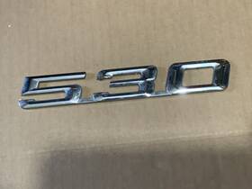 8148829 Bmw Oem 1992-2003 530 Chrome Rear Trunk Emblem Badge Logo Name 51 14