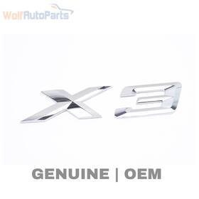 8737319 Bmw 2018-2024 X3 G01 Lci - Trunk Emblem / Badge
