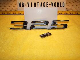 Bmw E32 750il E46 325i 3 Series Rear Deck Lid Plastic Genuine Oem 1 Emblem Only