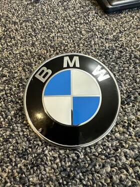 7146051 Bmw Genuine Oe E92 Plaque Boot Trunk Lid Badge Emblem Logo