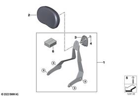 51142328447 Bmw-motorrad Genuine Badge