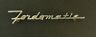 Bn-7042528 Ford Vintage Omatic Script Name Plate Original In Great Shape