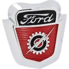 Tr16637a Bob Drake 1953-56 Ford F-series Pickup Truck Front Hood Emblem