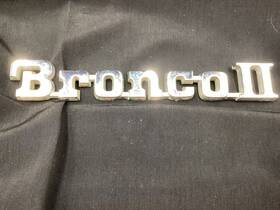 E47b168h4da Bronco Vintage Ii Emblems Chrome Plastic