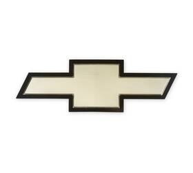 04-529 Brothers Trucks Grille Emblem - Gold/black Bowtie For 2 Headlight