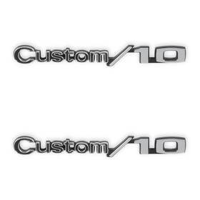 04-585 Brothers Trucks C/k Fender Badge Pair - Custom/10