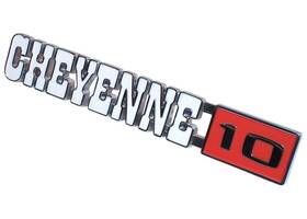 Fe72cy1 Brothers Trucks Fender Emblems - Cheyenne 10 Pair