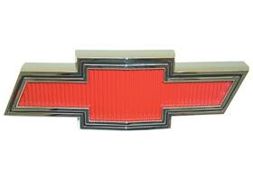 Ger6768 Brothers Trucks Grille Emblem - Chrome/orange Each