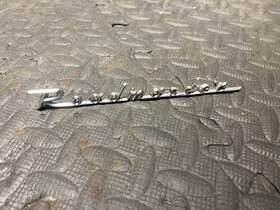 1170906 Buick 1956 Roadmaster Door Emblem Script Oem