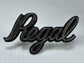 1253959 Buick 1973 1977 Regal Front Grille Grill Emblem Script Badge Nameplate