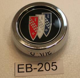 1261163 Buick Century Skylark Metal Center Cap With Emblem 82-85 Nos Oem Eb205