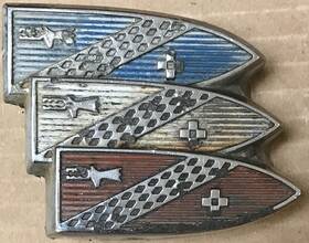 4842255 Buick 1325855 1960s Trunk Emblem Face Plate Badge