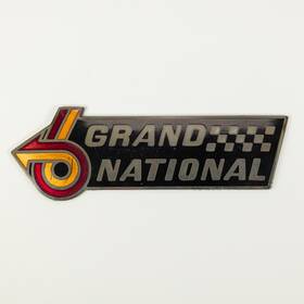 14042290 Buick V6 Grand National Emblem Vintage Badge Collector Ornament