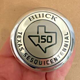 25526147 Buick 22526147 Texas Sesquicentennial 1986 Lesabre Hood Emblem - 3 Inch Diameter