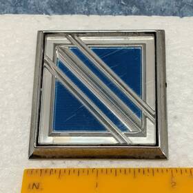 254915 Buick 1980s Regal Shield Emblem Abs Plastic 2 Inch Square Vg Cond No Posts