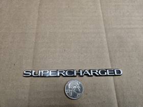 25602037 Buick Oem 1995-2004 Park Ave Regal Riviera Supercharged Emblem Badge
