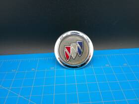 25738251a Buick Tri Shield Front Grille Emblem Round Chrome Badge Oem 25738251 1469b Dc1