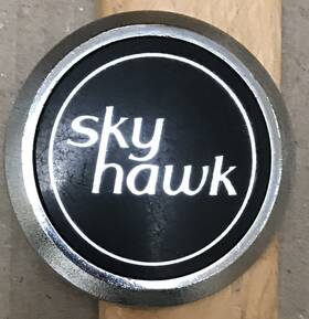 346573 Buick Sky Hawk 2-1/4 Inch Emblem Name Plate Badge