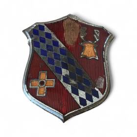 5653 Buick Oem Trunk Emblem 1942 1943 1944 195 1946 1947 1948 2.5 Inch Cloisonne Dmg