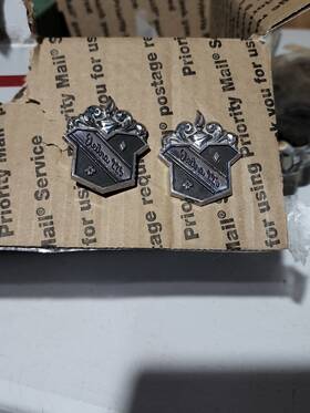7681951 Buick 1960 S Electra 225 Sail Panel Emblem Decal Oem Gm Pair Of 2