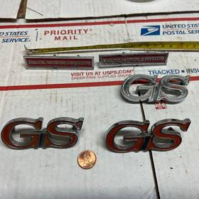 7734277 Buick 1967 1968 1969 Gs Emblem Badges Lot Used