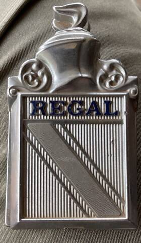 9622967 Buick Regal Badge Emblem Ornament Gm Oem Vintage 1973 1974 1975 1976