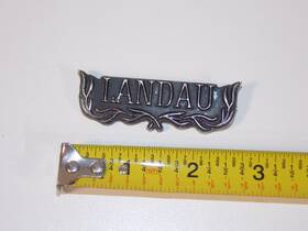 9657485 Buick Vintage Landau Car Vehicle Emblem Badge Nameplate
