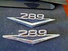 Mustang-289-chrome C3 0b016c144a Ford Fender Emblems Rh Lh