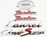 Gc35 C35 Nissan Rare Jdm Laurel Emblem Club Set Turbo