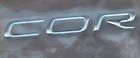 C5abr-cr Cyberdine Graphics Corvette Raised Airbag Letter Set Chrome By