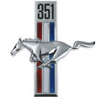 C7zz-16229-w Scott Drake Running Horse Fender Emblem