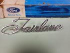 C8oz-5425622a Ford Nos Fairlane Quarter Panel Script Emblem