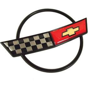 3115-bblp Ca 1984-90 Chevrolet Corvette Emblem Nose Die Cast