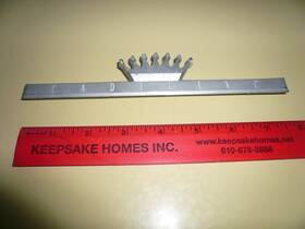 1470154 Cadillac 1958 Dash Emblem Chrome Badge Ornament Trim Shield Original Gm