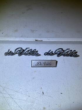 1488676 Cadillac Oem De Ville 2.5 Inch Front Dashboard Emblem Badge Logo Nameplate