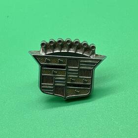 1492658 Cadillac 69 70 71 Steering Wheel Horn Emblem Deville Fleetwood Metal Oem
