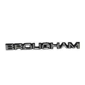 1741925 Cadillac Oem Brougham 3 7/8 Inch Metal Vintage Emblem Badge Logo Nameplate