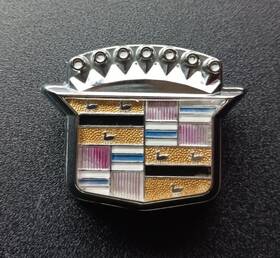 20733822 Cadillac 1989-1993 Deville Fleetwood Trunk Lock Cover Emblem Oem #20733822