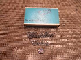 3632956 Cadillac 1965 1966 1967 1968 1969 1970 Calais Emblems Scripts