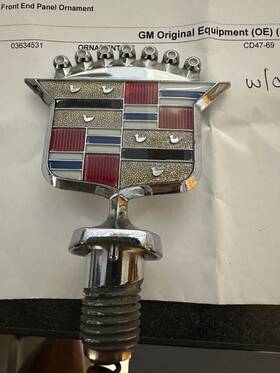 3634531 Cadillac 80-81 Deville Hood Ornament