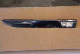 42916370 Cadillac 2026 Vistiq Front Left Driver Side Fender Emblem Vader Chrome