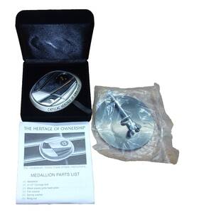 464.907 Cadillac Heritage Of Ownership Grille Badge......new-with-flaw Condition