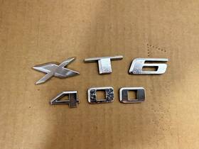 84592291 Cadillac Oem 2020 2021 2022 2023 Xt6 400 Rear Trunk Logo Badge Emblem Scratches